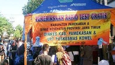 Photo of Rapid Tes di Pasar Sore Baru, 3 Orang Reaktif