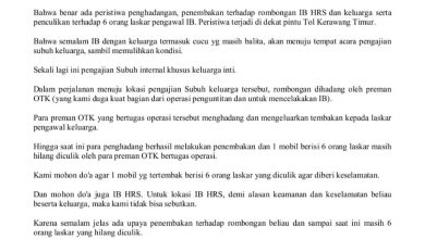 Photo of Enam Tewas, FPI Klaim Ditembaki Orang tak Dikenal