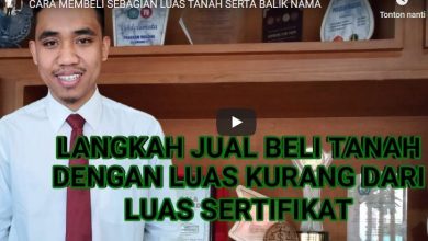 Photo of Cara Sebagian Luas Tanah Serta Balik Nama