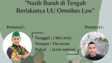Photo of Nasib Buruh di Tengah Berlakunya UU Omnibus Law