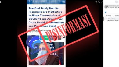 Photo of Universitas Stanford Klaim Masker Tidak Efektif Cegah Covid-19