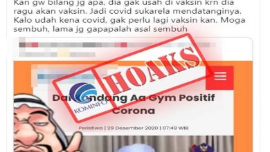 Photo of Orang yang Sudah Pernah Terinfeksi Covid-19 Tidak Perlu Divaksin