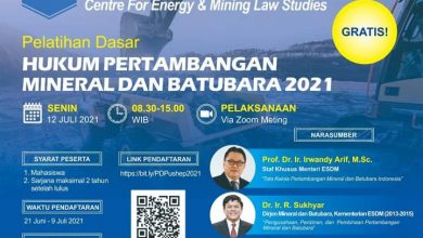 Photo of Pelatihan Hukum Pertambangan Mineral dan Batubara