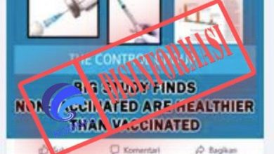 Photo of Studi Orang yang Tidak Divaksinasi Lebih Sehat Dibanding dengan Orang yang Divaksinasi