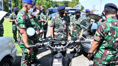 Photo of Danlantamal VIII Gelar Apel Kelengkapan Randis TNI AL