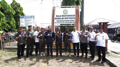 Photo of Plt Bupati Hamdam Apresiasi Rumah Restorative Justice
