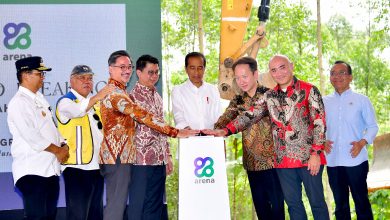 Photo of Presiden Jokowi Lakukan Groundbreaking PT Arena Graha Andalan di IKN