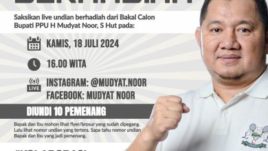 Photo of Mudyat Noor Gelar Undian Berhadiah Setiap Pekan