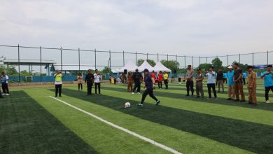 Photo of Marbun Tendang Bola Perdana, Buka Turnamen Mini Soccer