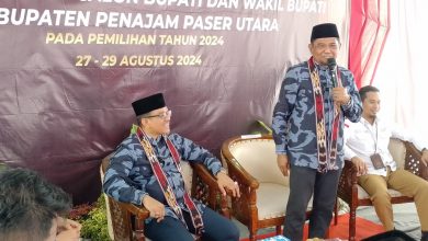 Photo of Diarak Ratusan Pendukung, Pasangan Hamdam-Basir Konvoi Menuju KPU PPU