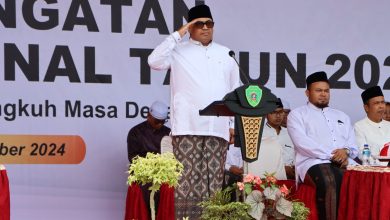Photo of Bupati Zainal Pimpin Upacara Hari Santri Tahun 2024