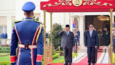 Photo of Presiden Prabowo Tiba di Istana Kepresidenan Al Ittihadiya Mesir