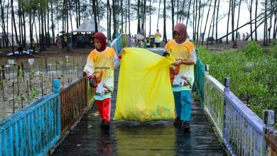Photo of OIKN Gelar Aksi Bersih Pantai dan Penanaman Mangrove
